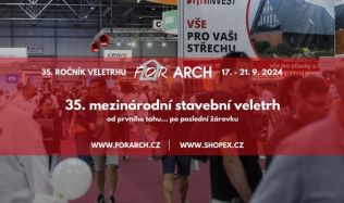 Podívejte se na novinky pro rok 2025 z veletrhu FOR ARCH. Navštívit ho můžete do soboty 21.9.2024